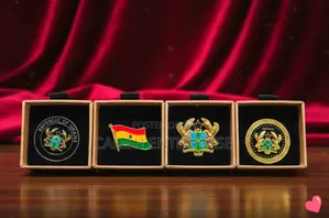 Wear Ghana With Pride – Premium Lapel Pins
