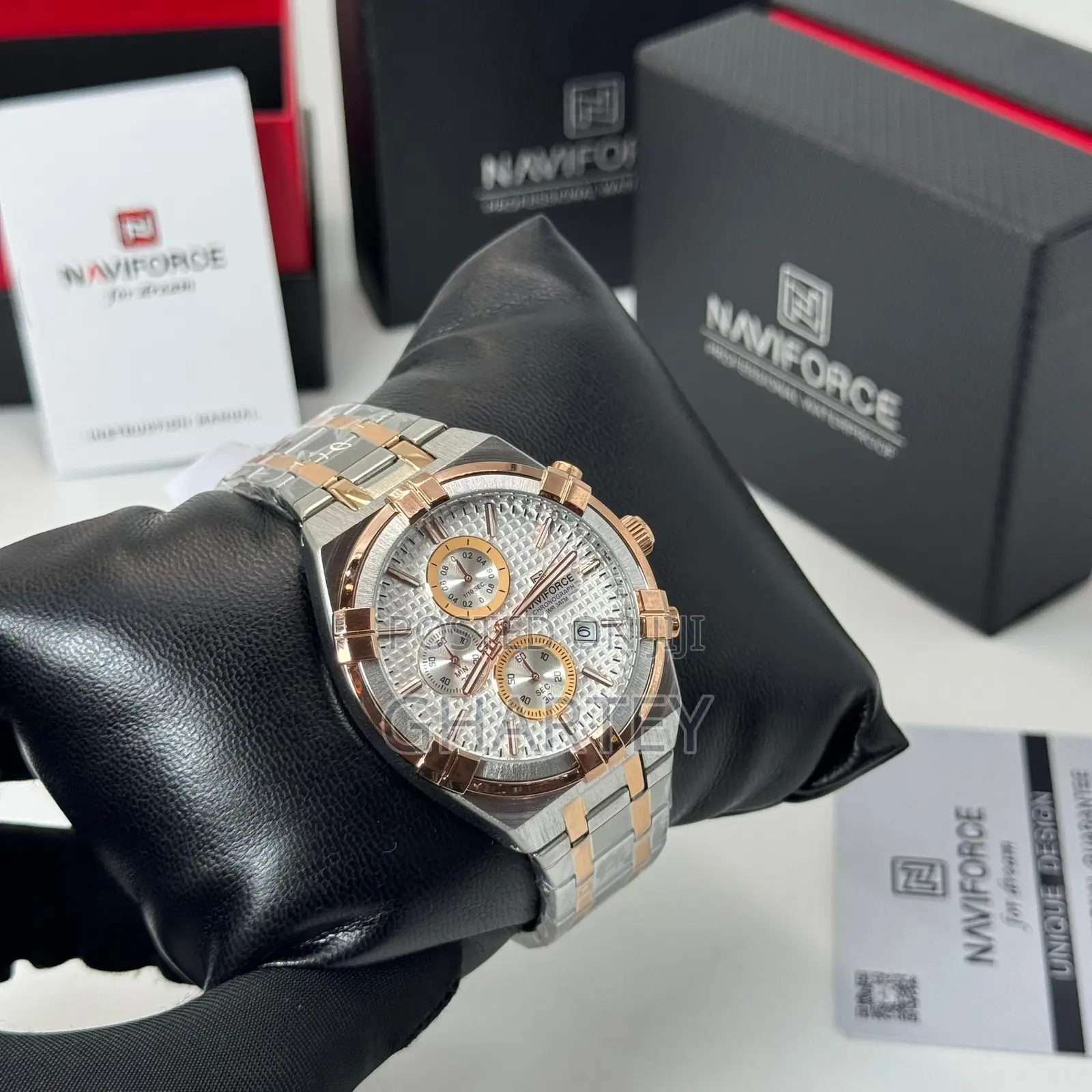 Naviforce Chronograph Bold Luxury Men’S Chain Watch