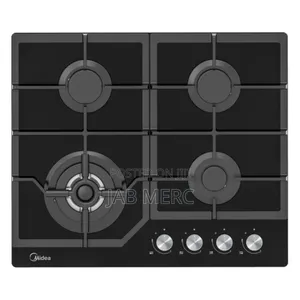 Glass Top 60cm Midea Gas Hob 4 Burner Original Quality With Warranty