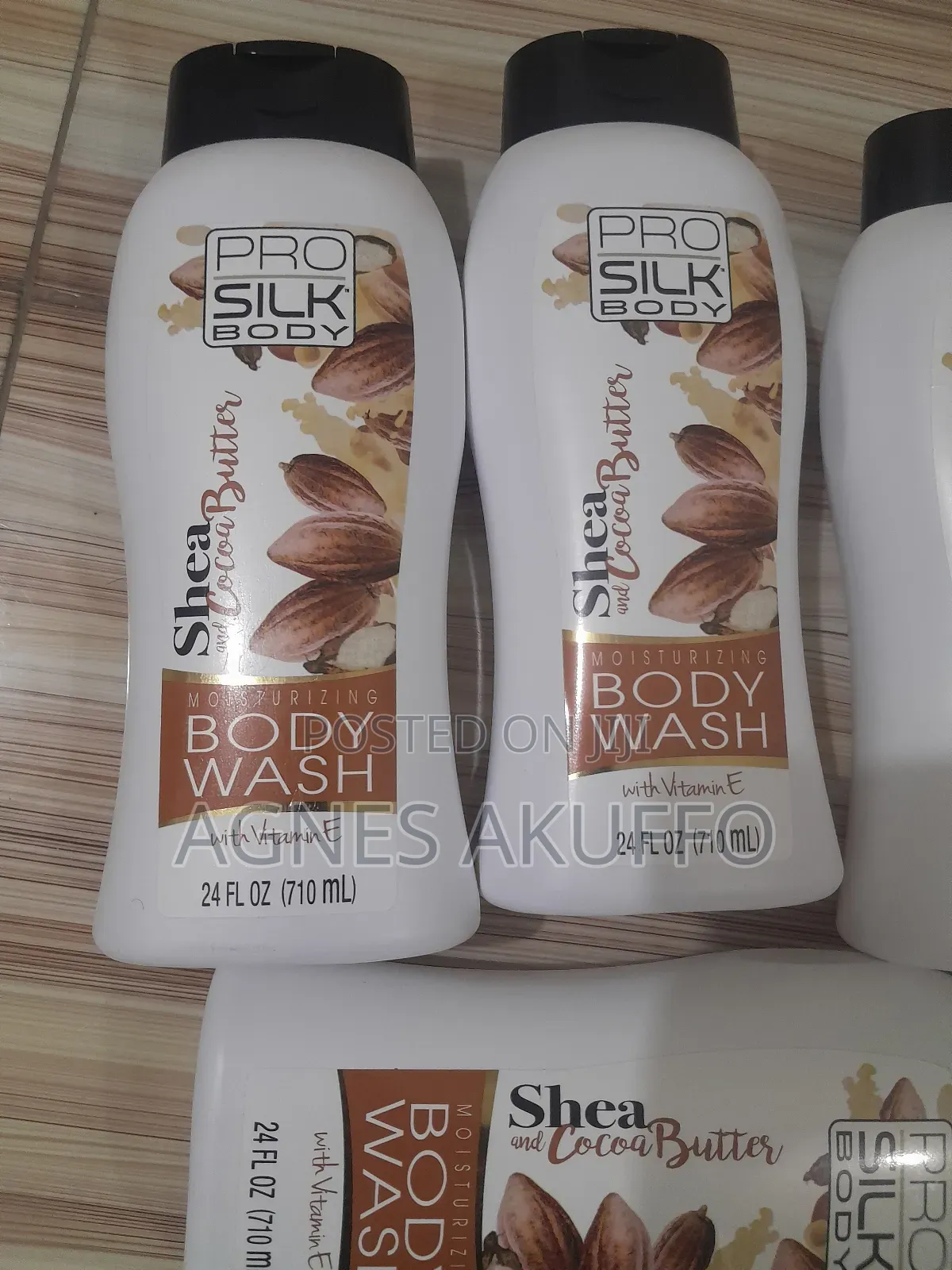 Pro Silk Body Wash With Vitamin E.