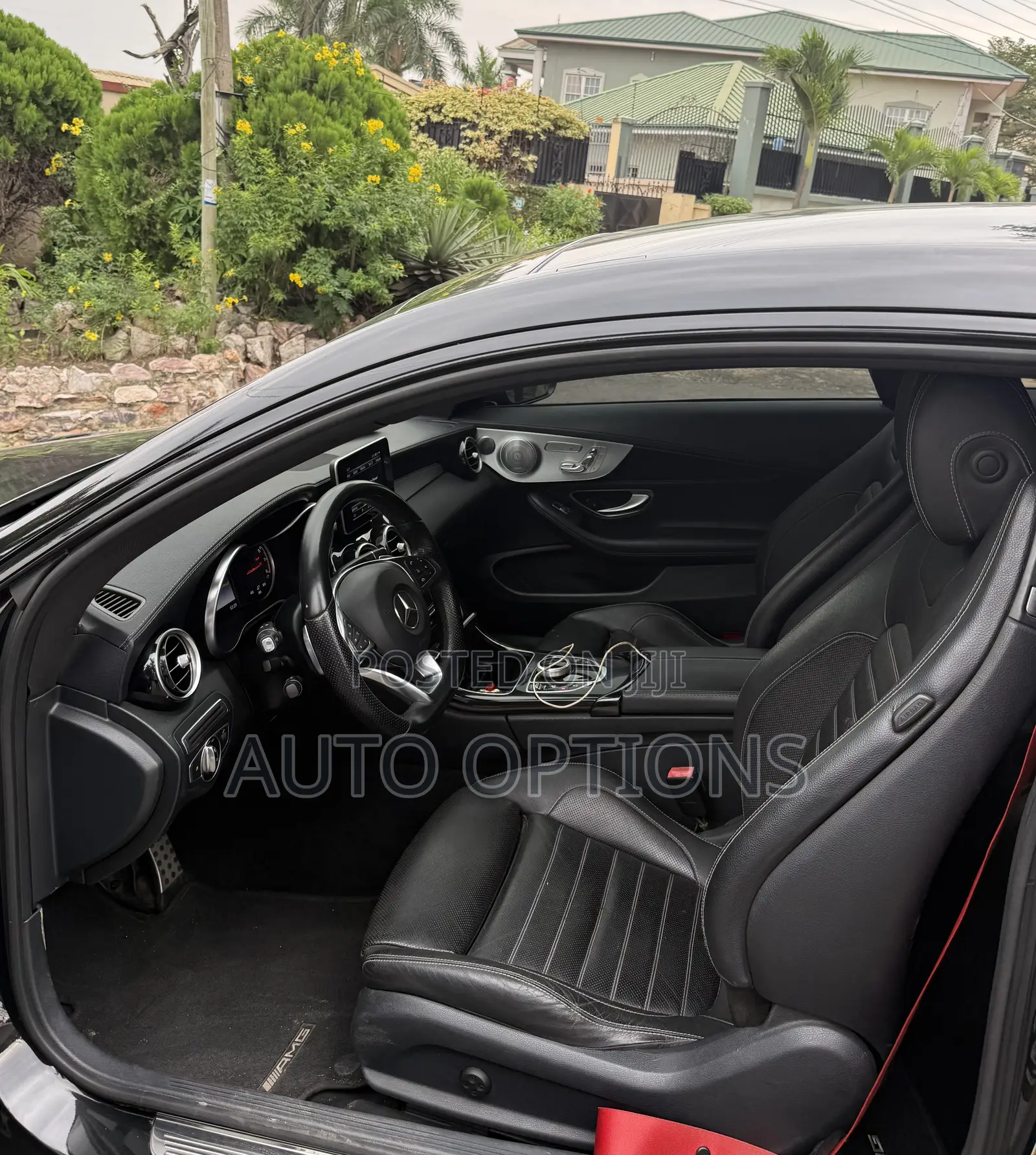 Mercedes-Benz C43 4Matic Coupe AWD (3.0L V6 9AM) 2017 Black