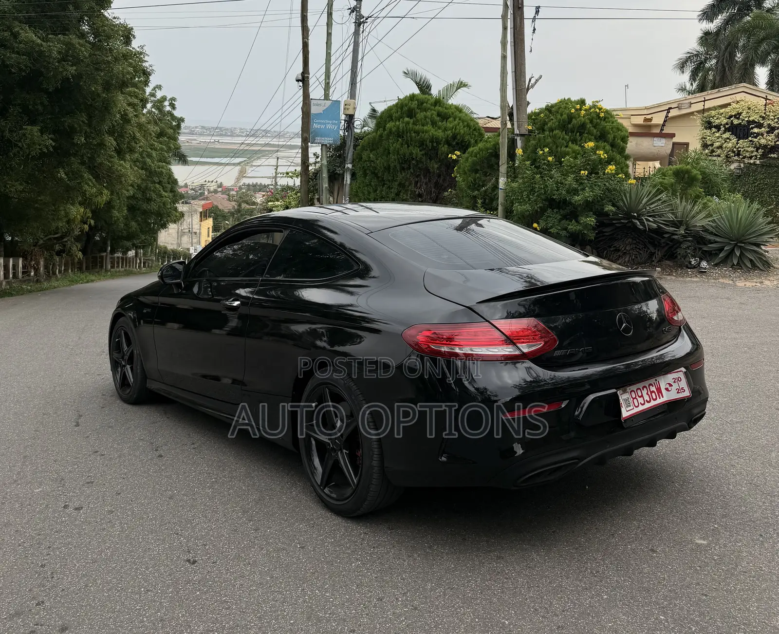 Mercedes-Benz C43 4Matic Coupe AWD (3.0L V6 9AM) 2017 Black