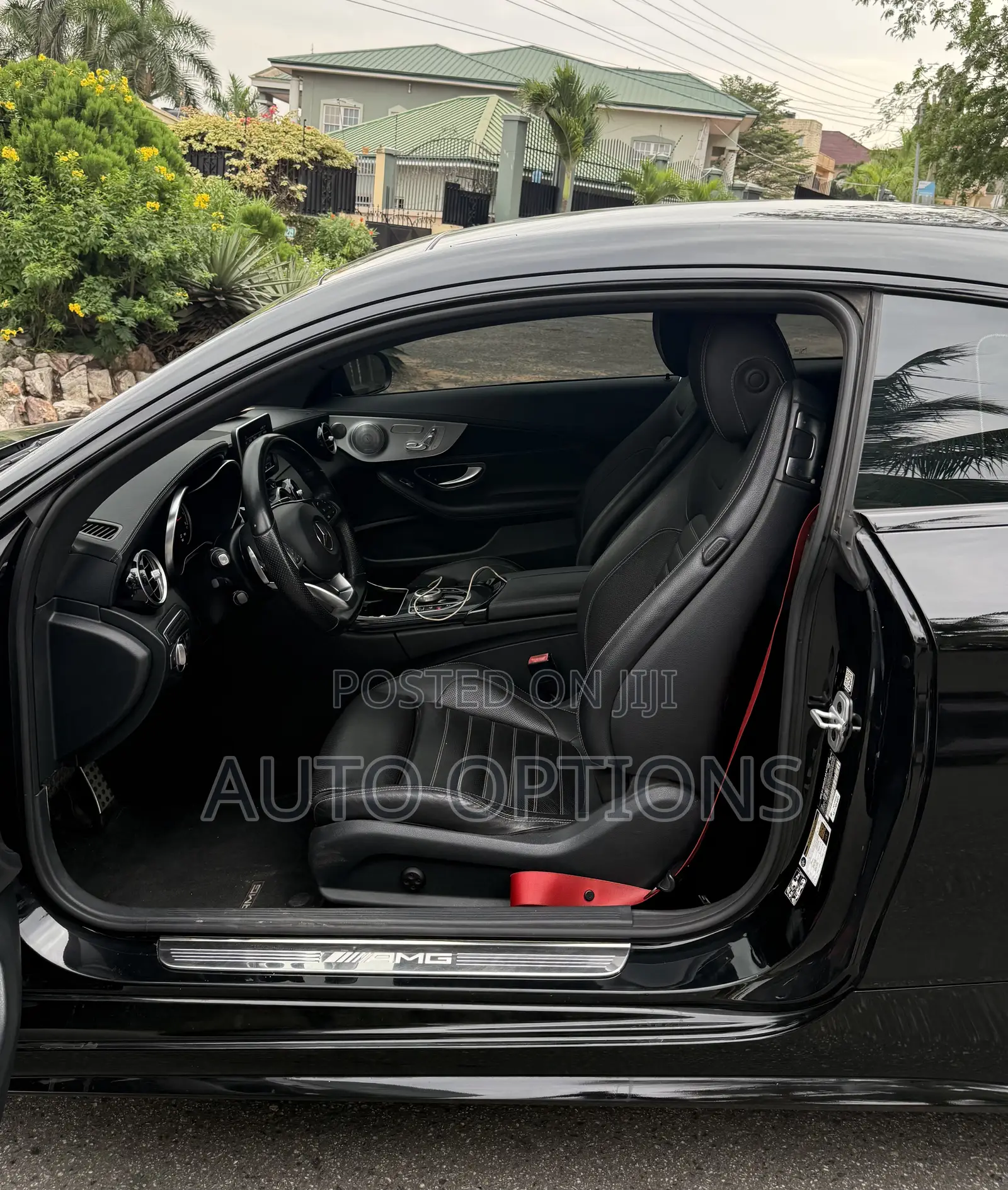 Mercedes-Benz C43 4Matic Coupe AWD (3.0L V6 9AM) 2017 Black