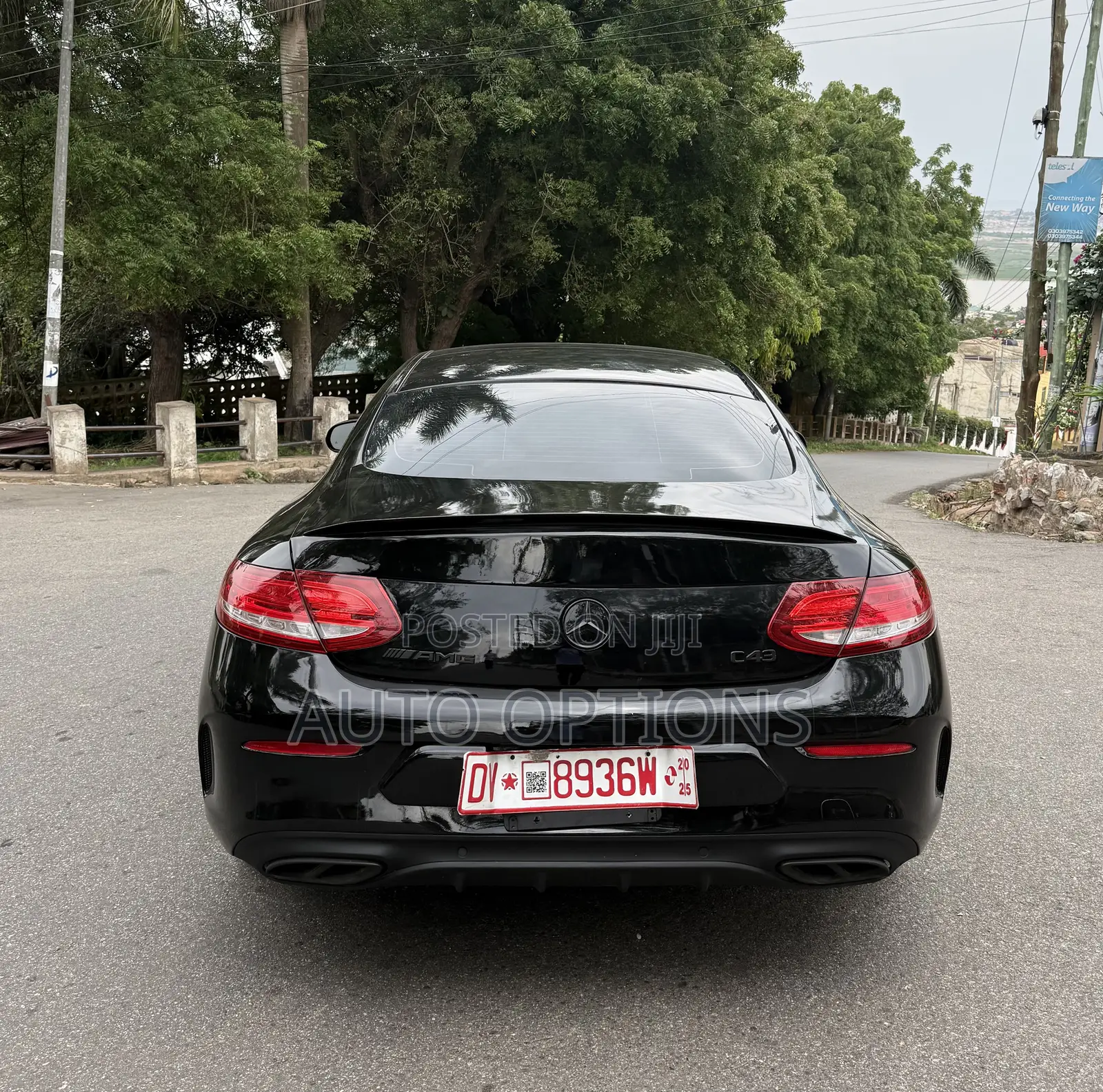 Mercedes-Benz C43 4Matic Coupe AWD (3.0L V6 9AM) 2017 Black