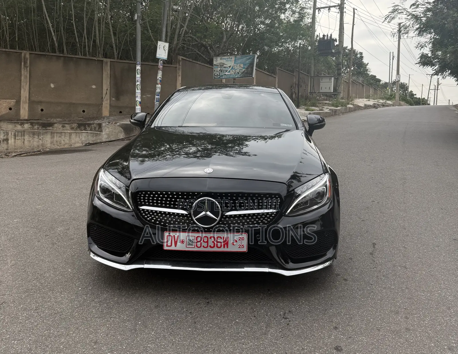 Mercedes-Benz C43 4Matic Coupe AWD (3.0L V6 9AM) 2017 Black