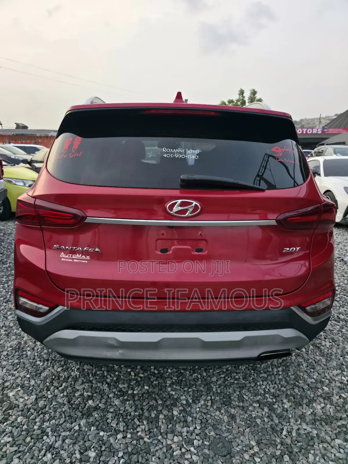 Hyundai Santa Fe Limited 2.0T AWD 2020 Red