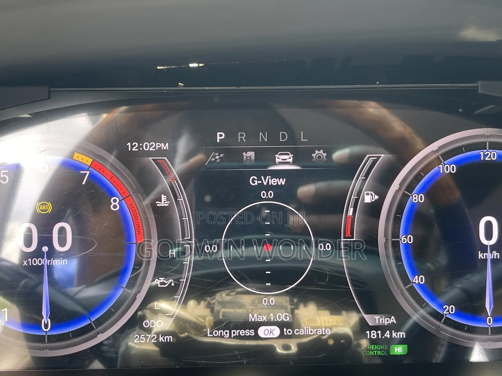 Land Cruiser 100 Digital Cluster Gauge Speedometer