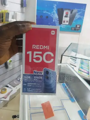 New Xiaomi Redmi 15C 4G 256 GB Black
