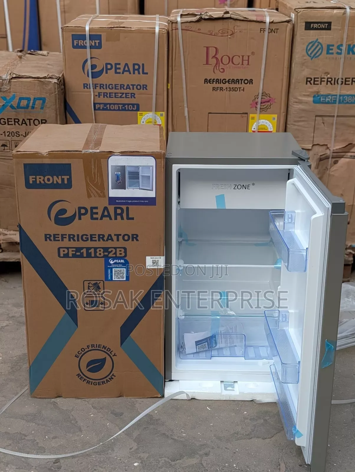 Pearl Table Top Single Door Fridge