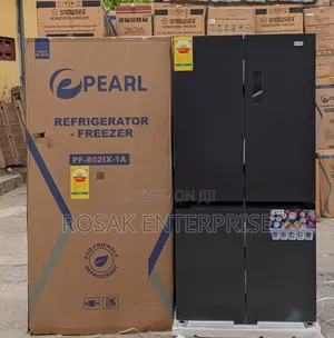 Pearl Pf-802ix French Door Fridge 
 *600liters*
