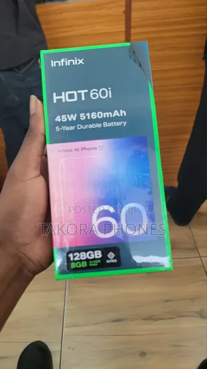 New Infinix Hot 60i 128 GB Green