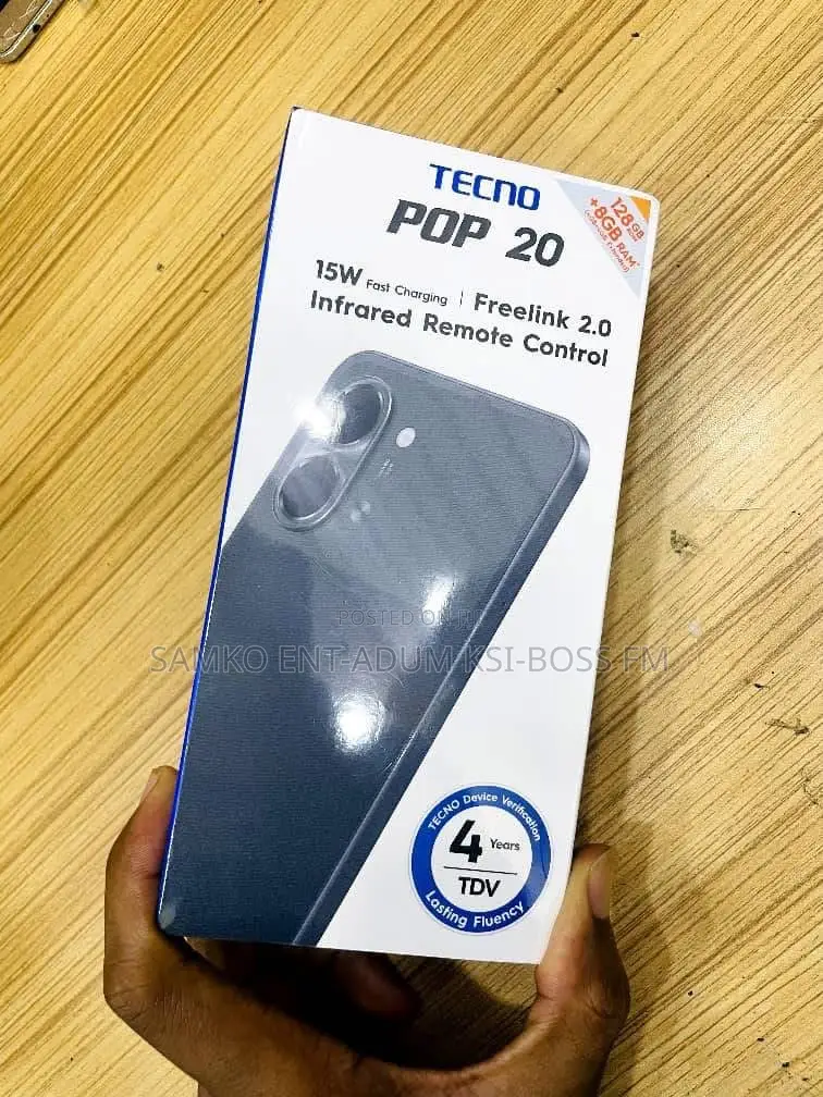 New Tecno Pop 20 64 GB Black