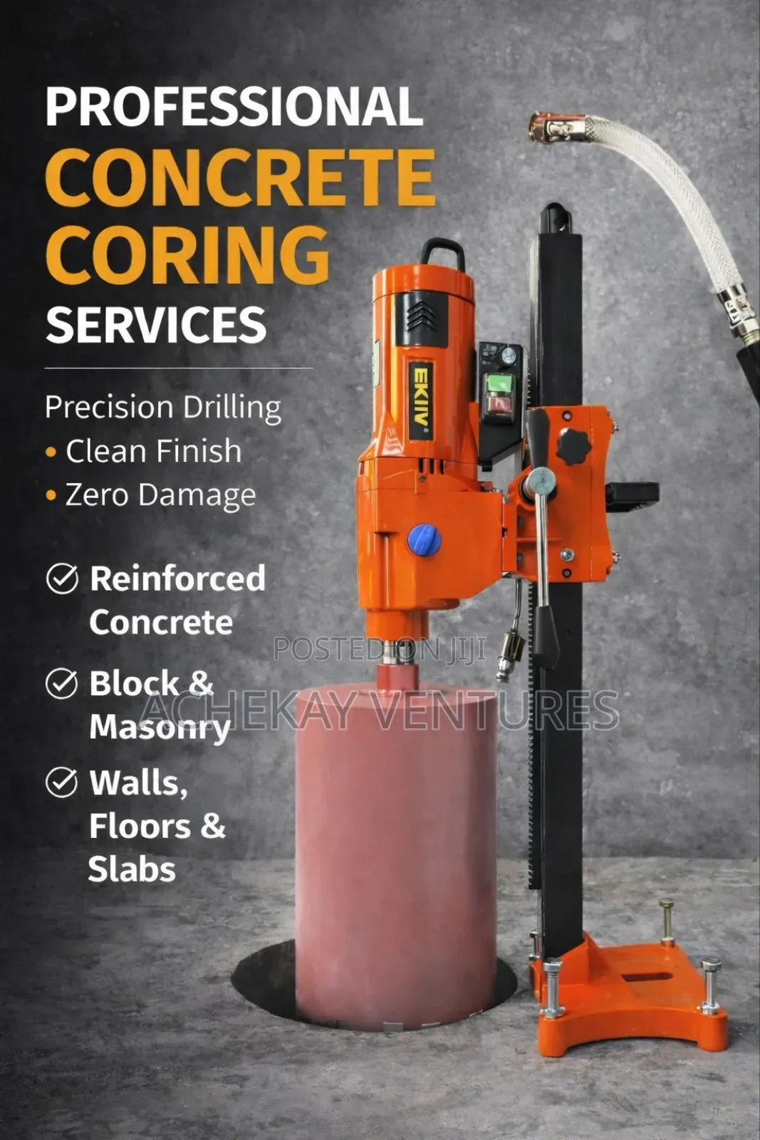 Professional Concrete Coring Services