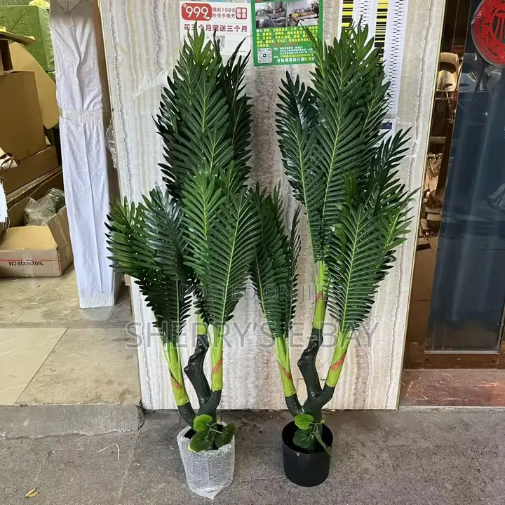 Artificial Palm Plant With Pot (130cm)
