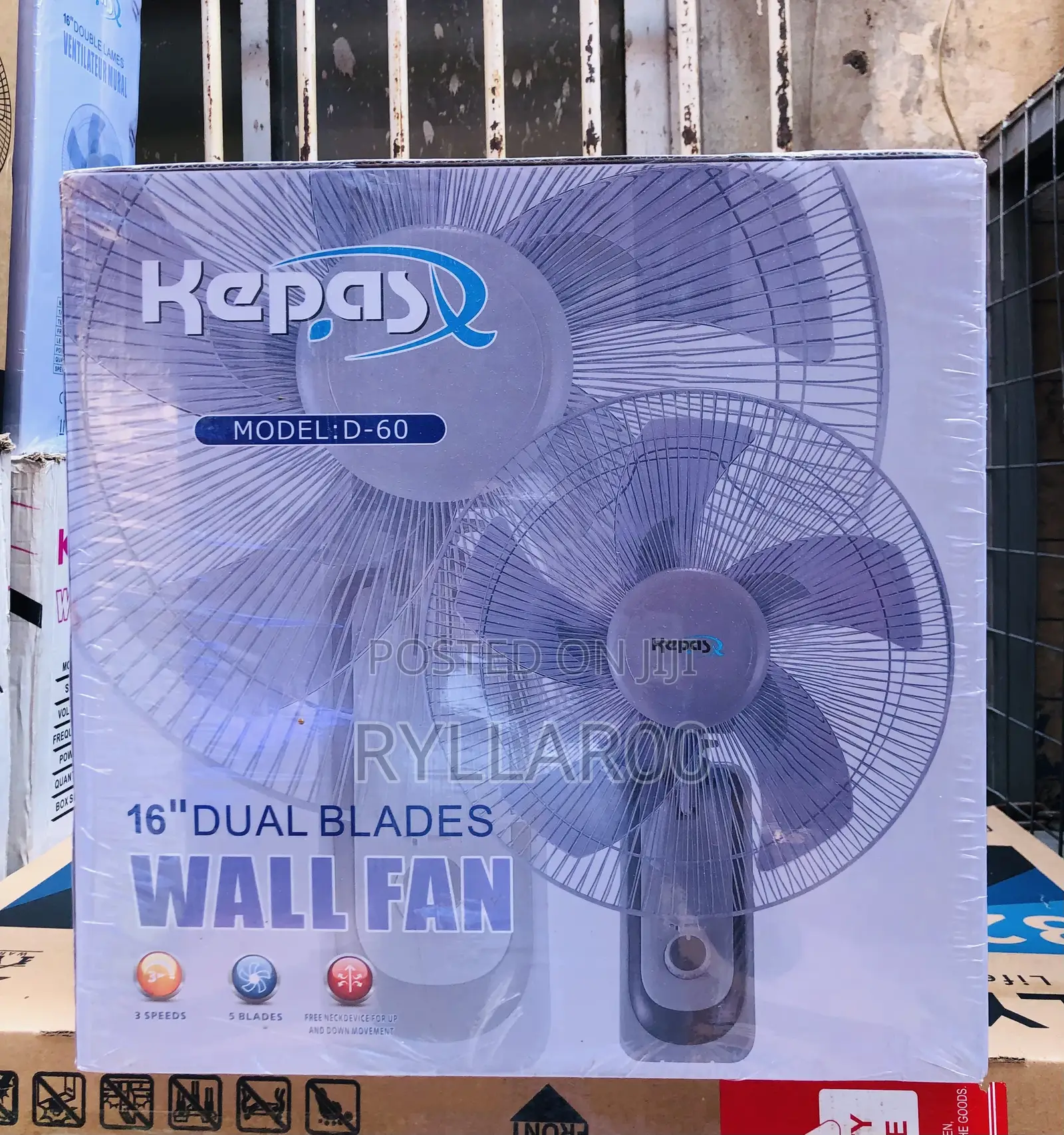 Wall Fan “16 Inches”(Kepas)