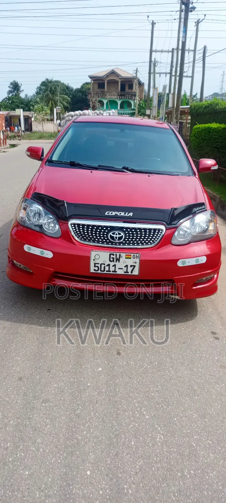 Toyota Corolla S 2007 Red