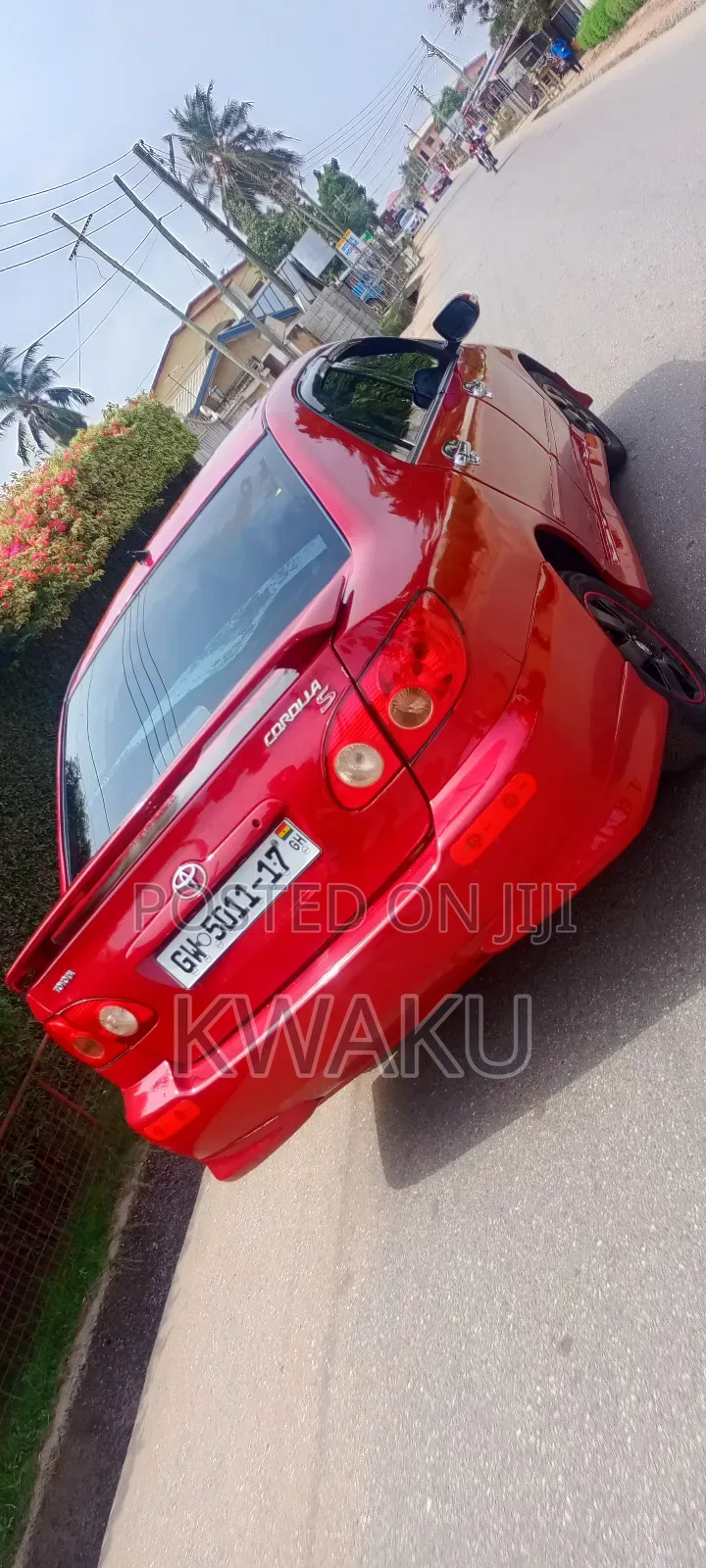 Toyota Corolla S 2007 Red