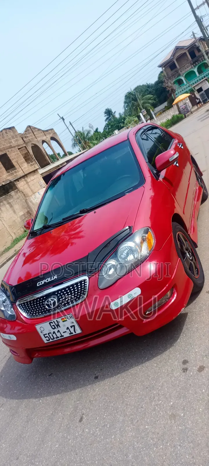 Toyota Corolla S 2007 Red