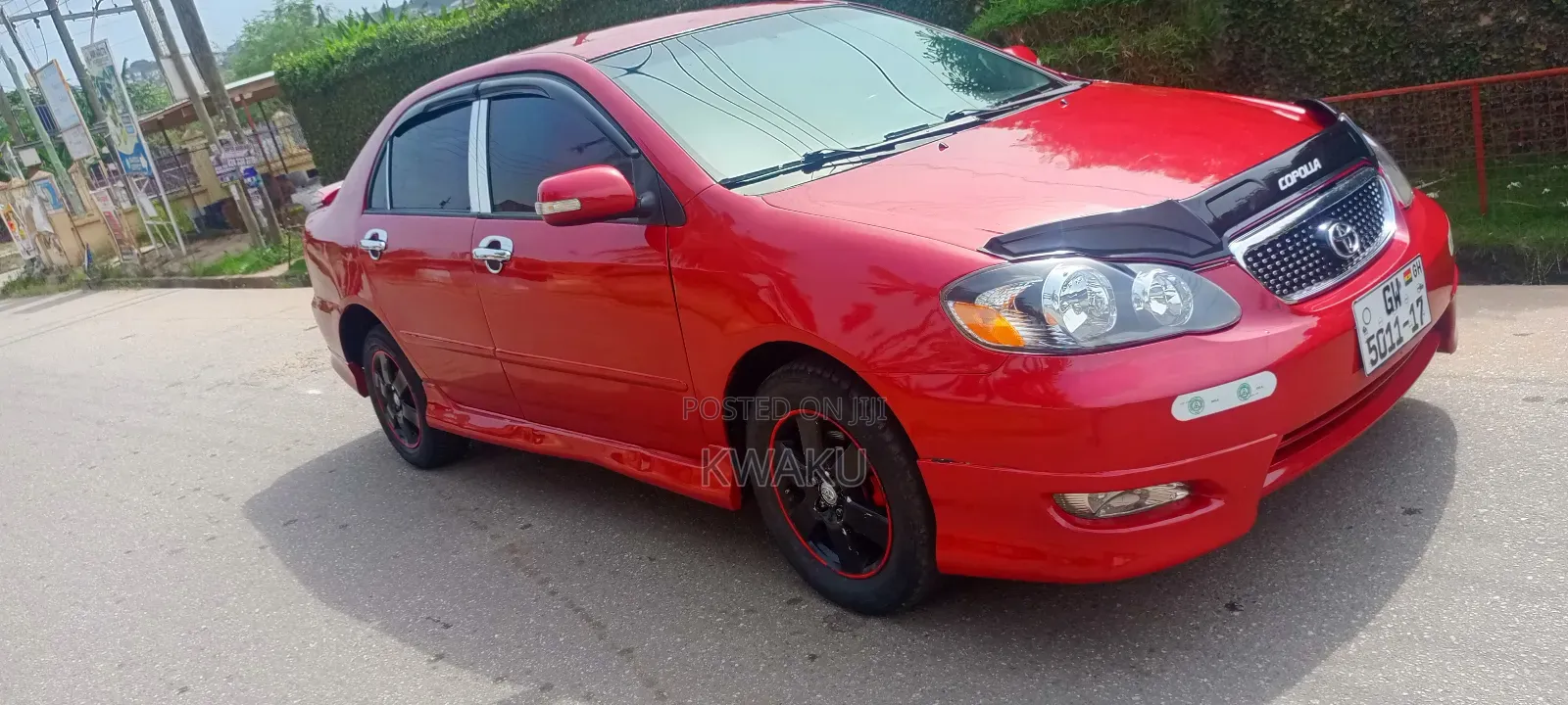 Toyota Corolla S 2007 Red
