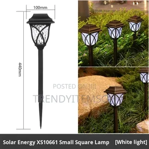 Waterproof Led Solar Garden Lamp (2pcs)