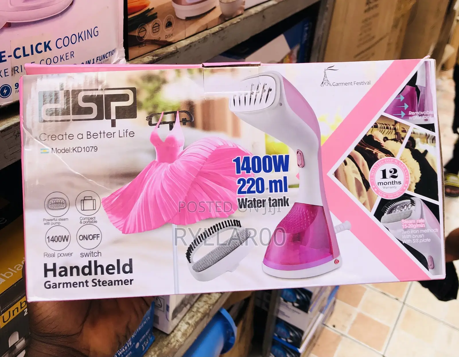 Handheld Garment Steamer