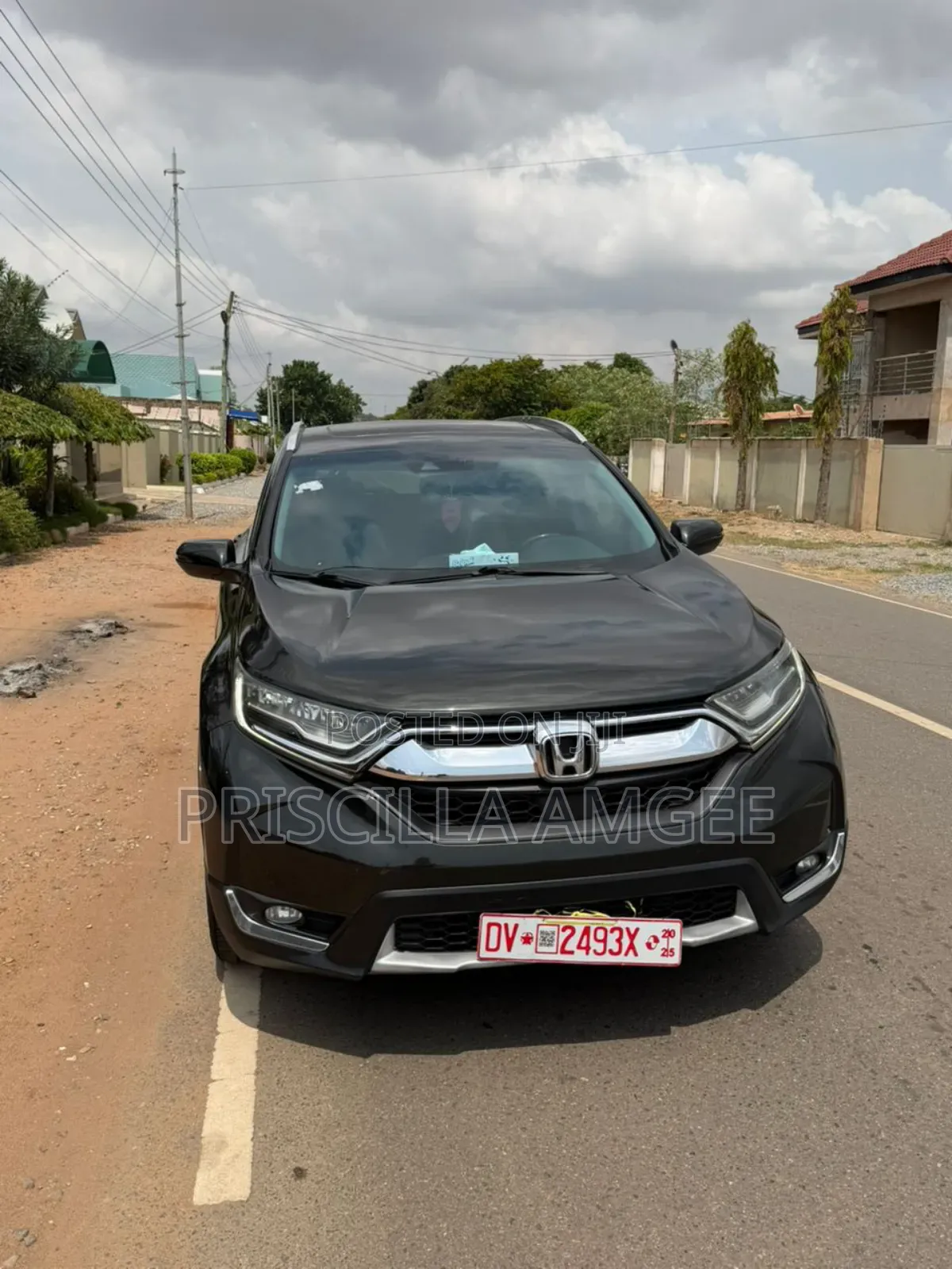 Honda CR-V Touring 4dr SUV (1.5L 4cyl CVT) 2017 Gray