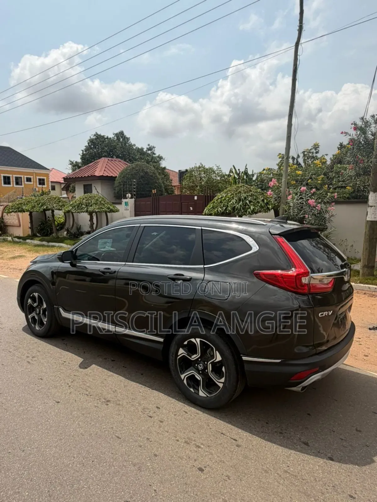 Honda CR-V Touring 4dr SUV (1.5L 4cyl CVT) 2017 Gray