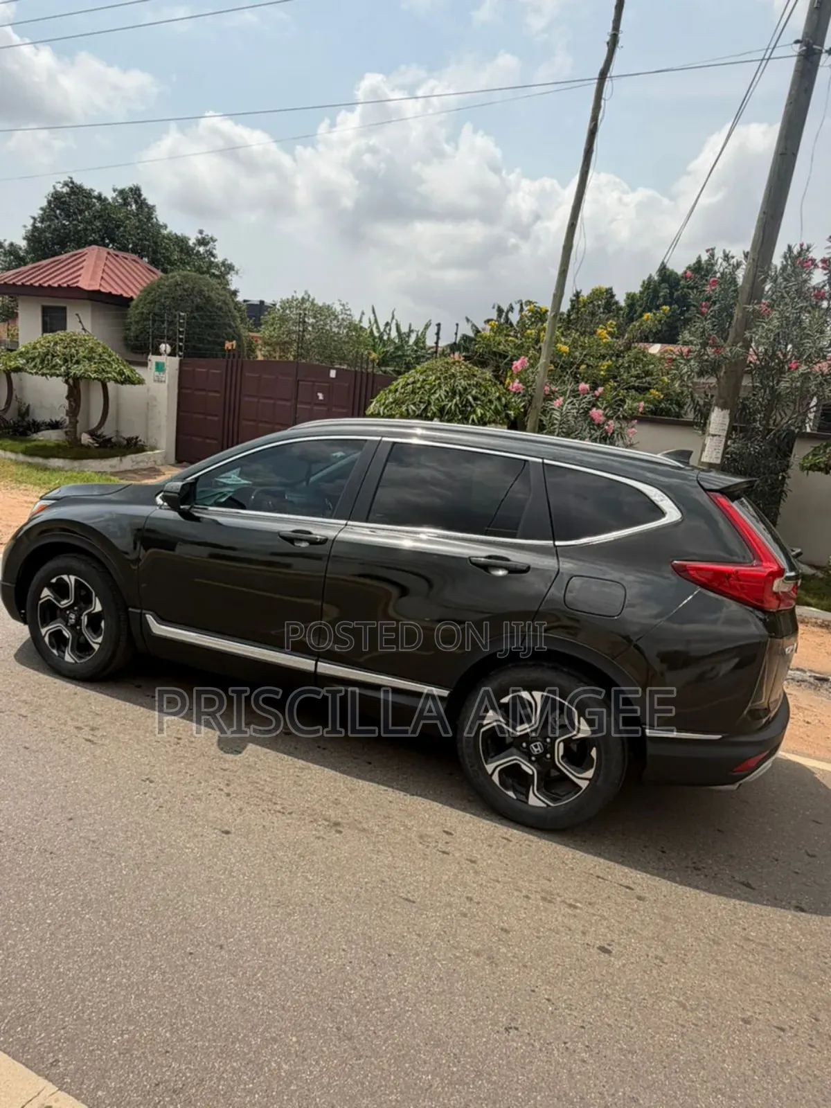 Honda CR-V Touring 4dr SUV (1.5L 4cyl CVT) 2017 Gray