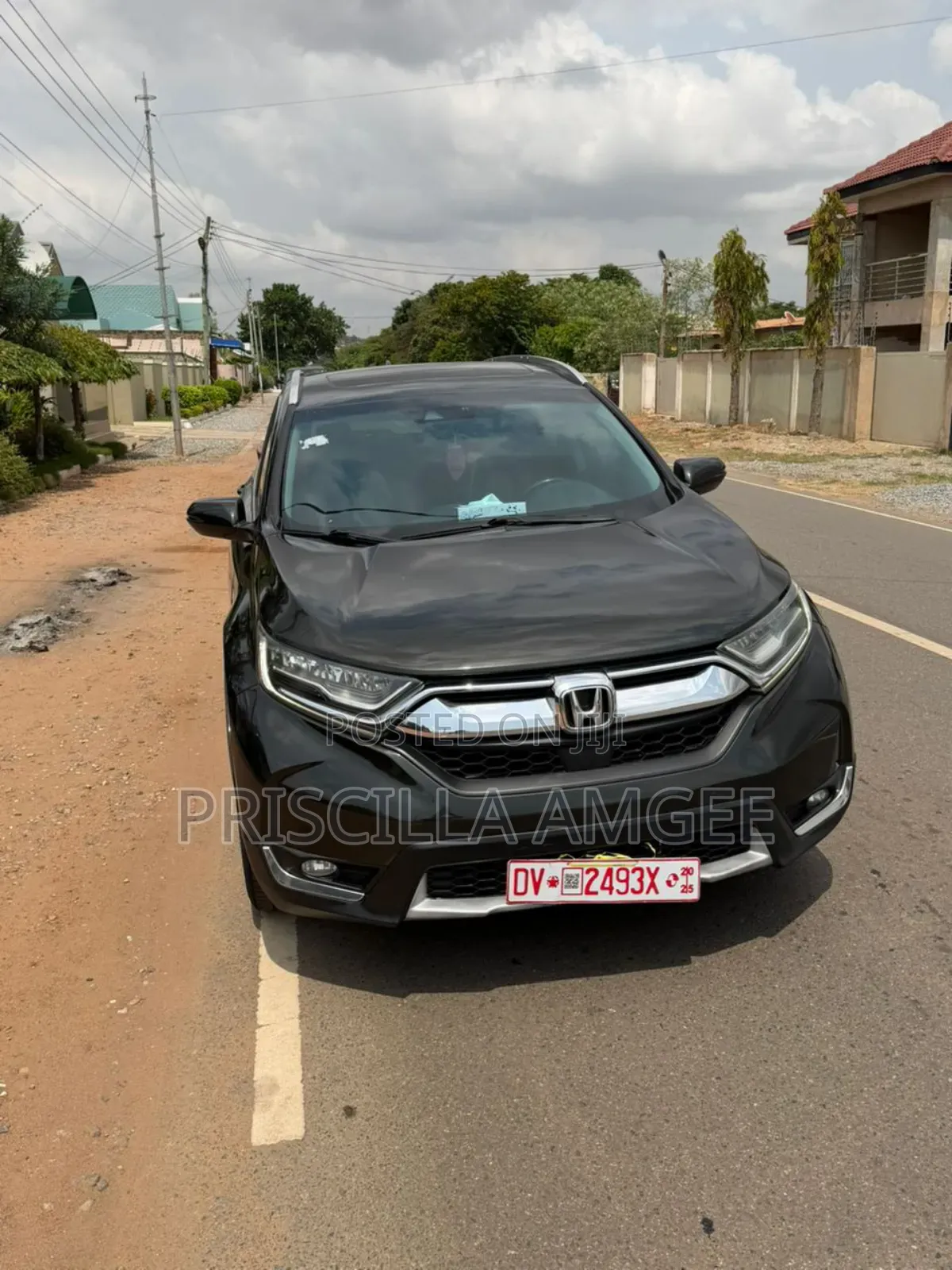 Honda CR-V Touring 4dr SUV (1.5L 4cyl CVT) 2017 Gray