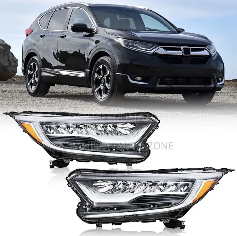 Honda Cr-v 2017-2018-2019-2020-2021 Led Headlights Pair