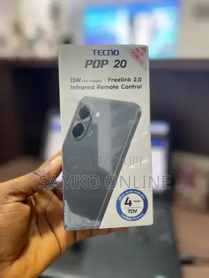New Tecno Pop 20 64 GB Black