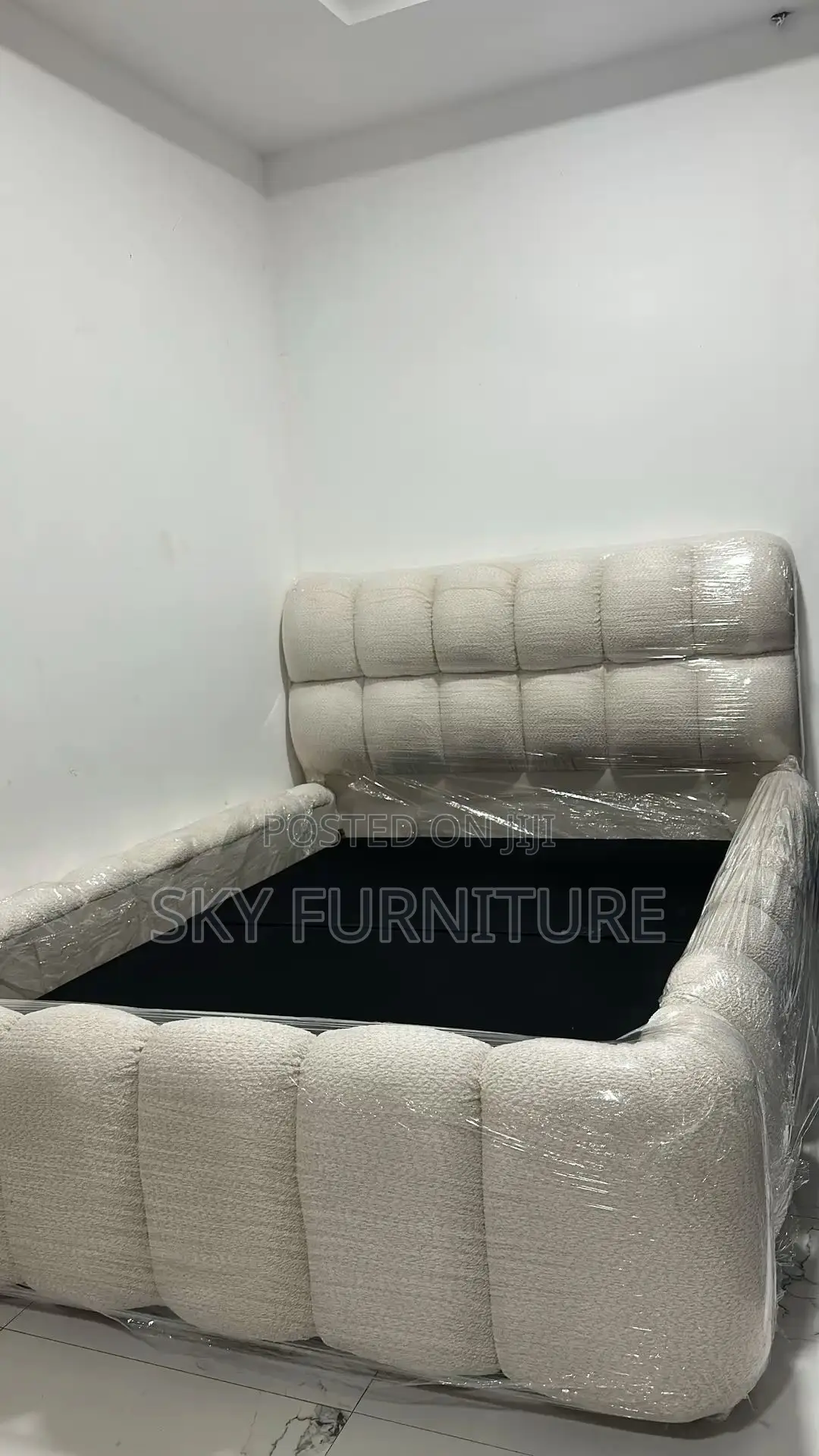Modern Queen-Size Bed Frame