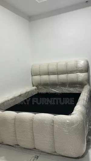 Modern Queen-Size Bed Frame