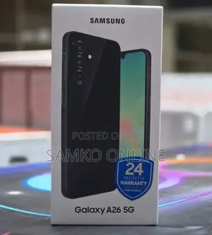 New Samsung Galaxy A26 128 GB Black