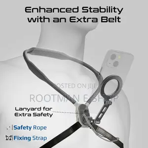Flexible Neckband Magsafe Compatible Phone Mount for Handsfree Pov