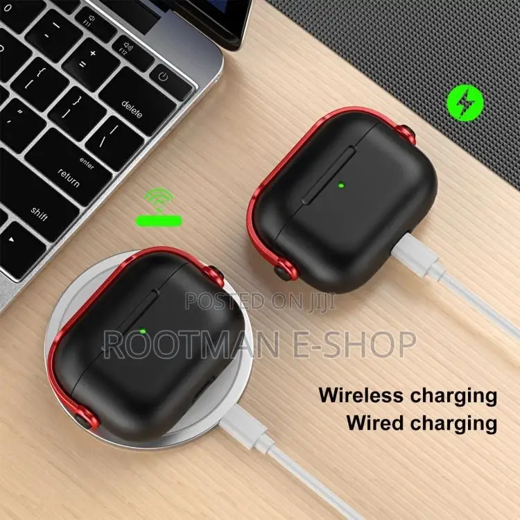 New Music Boy Airpods Pro Case With Lanyard Clasp