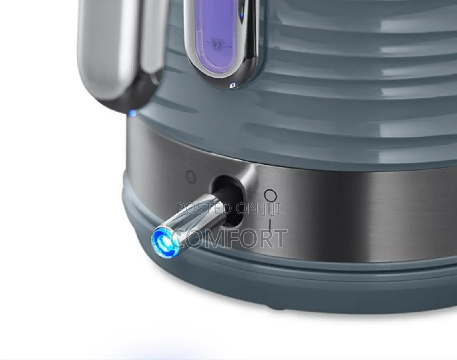 Russell Hobbs Inspire Electric 1.7l Cordless Kettle( Grey Colour)