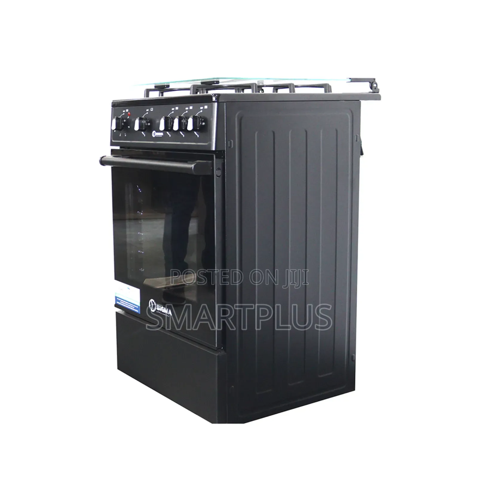 Sigma 3 Gas - 1 Electric (4 Burner) Cast Iron - Auto Ignition Cooker