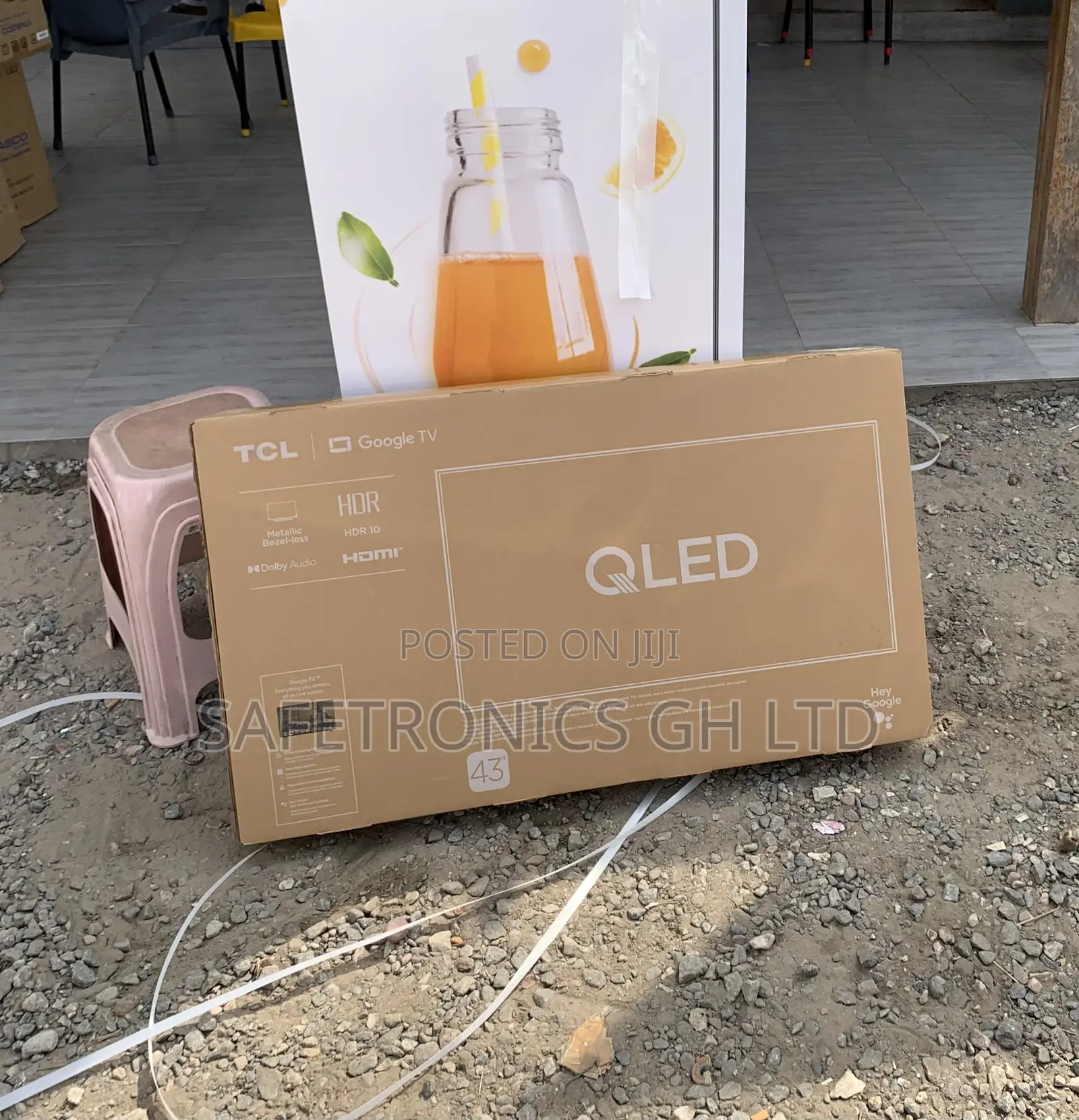 Shop Quality Android Frameless TCL 43 Inch Smart Satellite Qled 43s5k