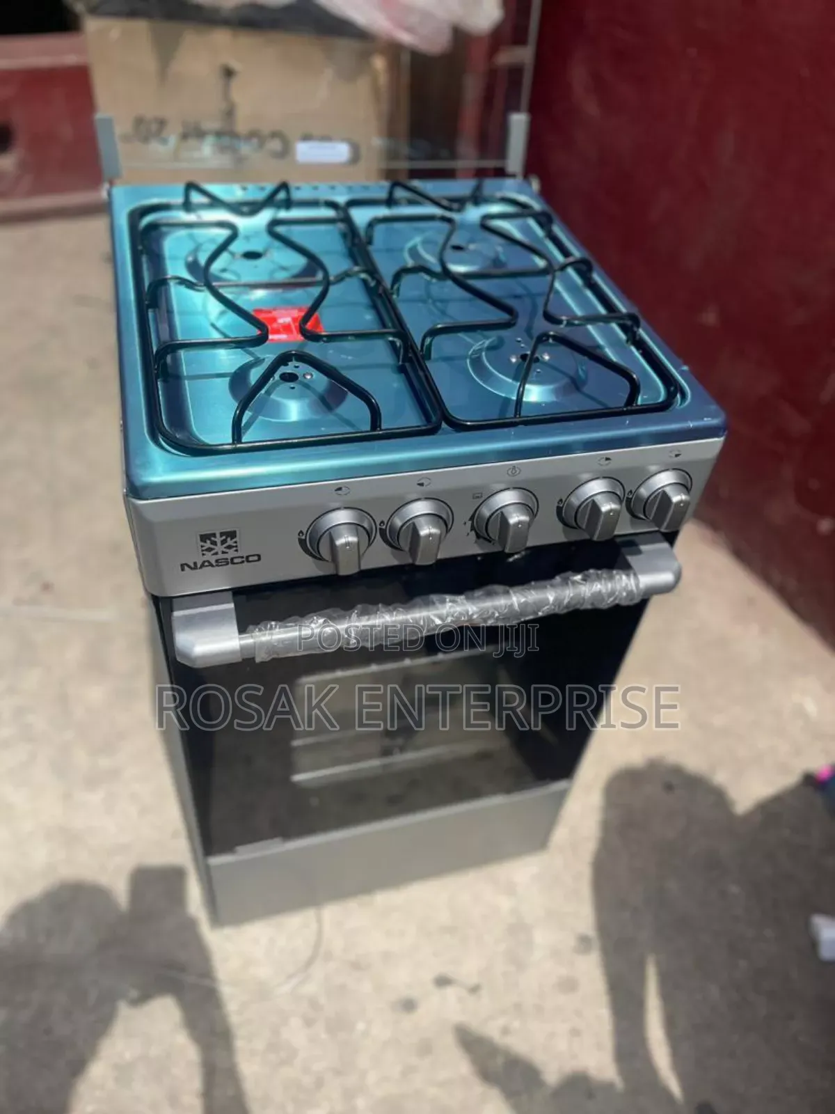 Brand: Nasco (All Gas) Size: 50*50 Oven 4 Burner