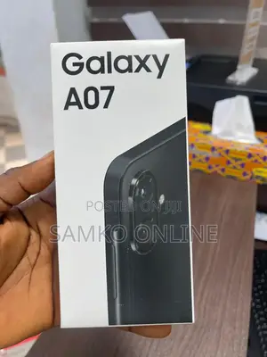 New Samsung Galaxy A07 128 GB Black