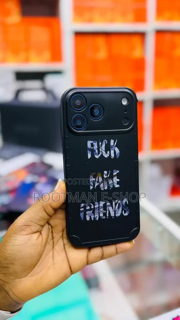Neon Graphic Shockproof Case – Available for iPhone 17 Pro Max