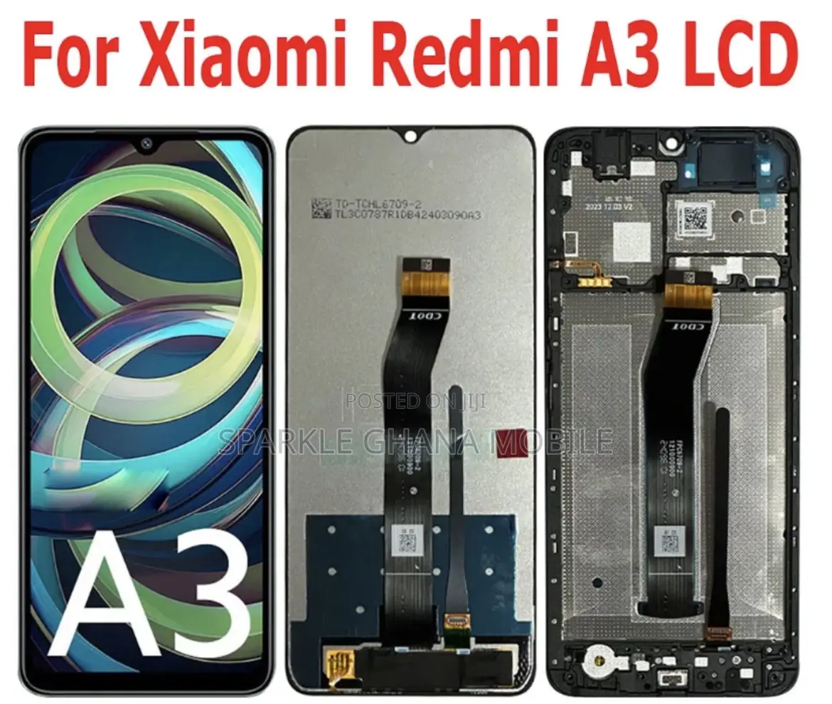 Xiaomi Redmi A3/A3x Original Screen Replacement in Circle - Accessories ...