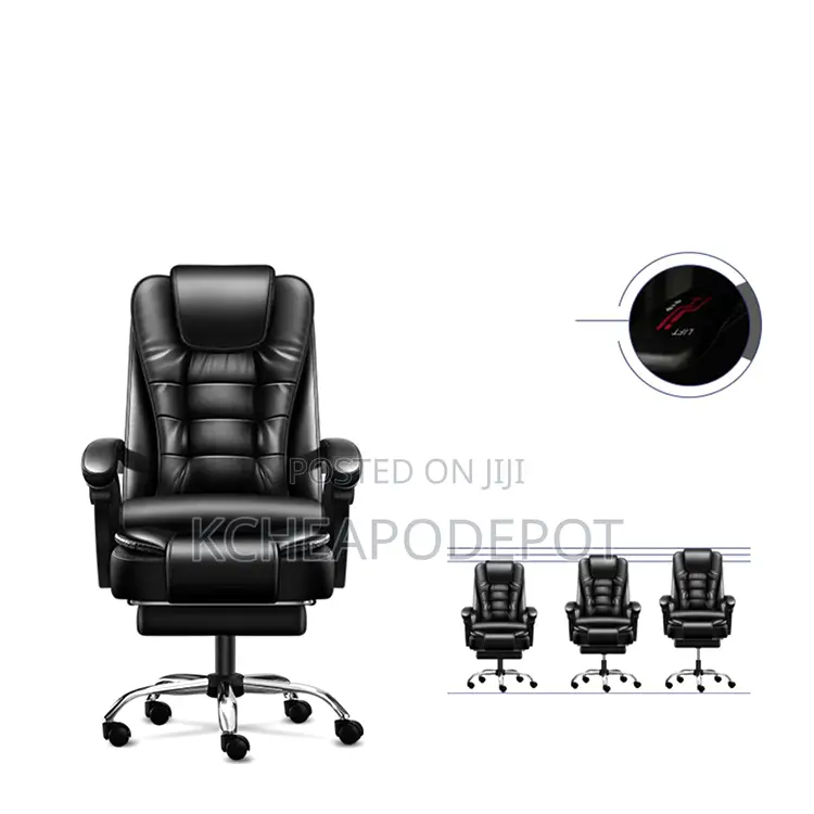 Office Swivel Chair With Footrest for Your Comfort