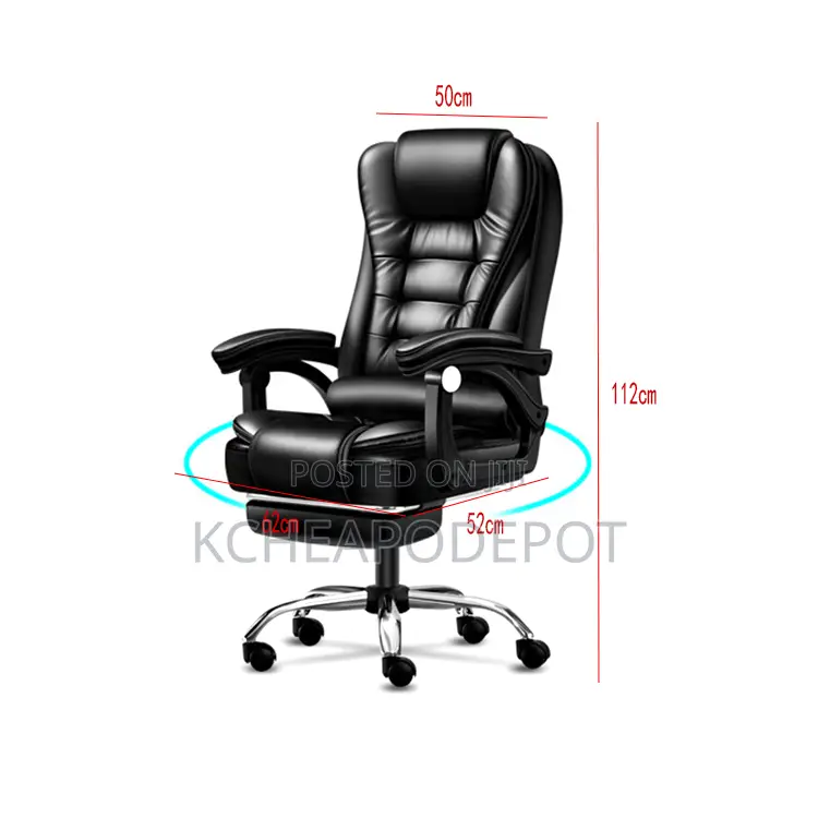 Office Swivel Chair With Footrest for Your Comfort