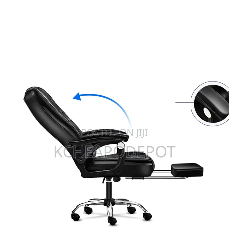 Office Swivel Chair With Footrest for Your Comfort