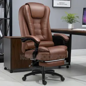 Office Swivel Chair With Footrest for Your Comfort