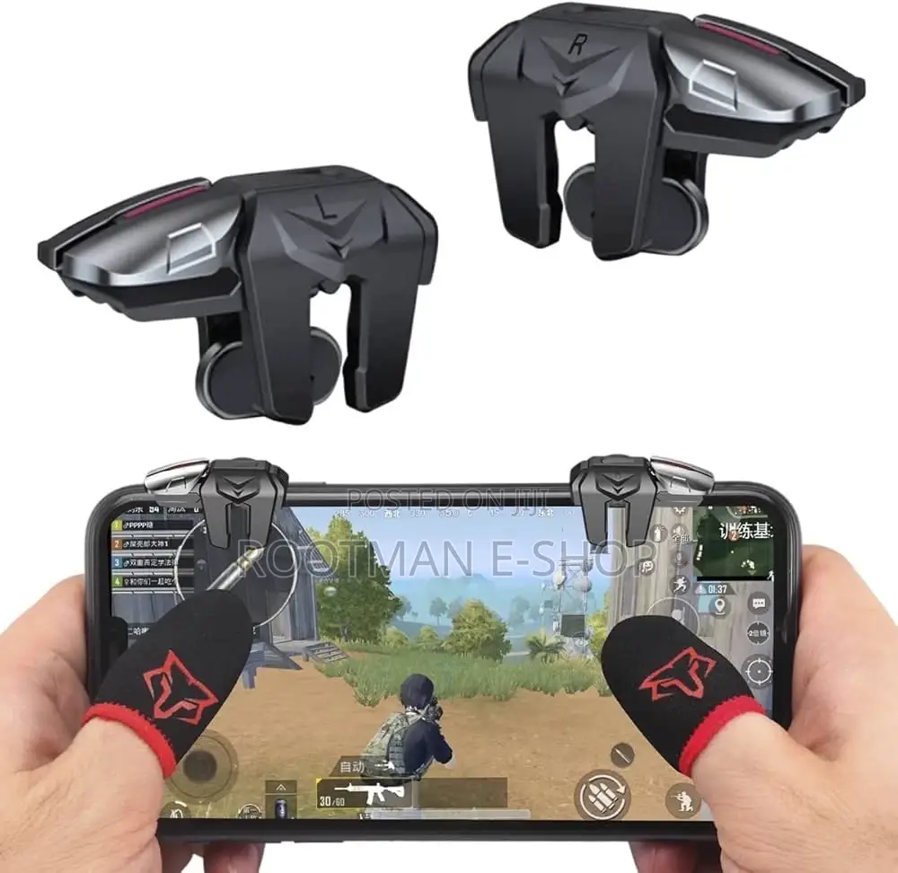 Mobile Controller 4 Triggers Joystick Compatible With Android Ios