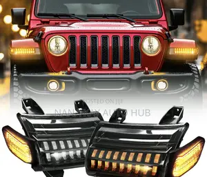 Jeep Wrangler Jl Fender Light Kit Smoked 2018-2024