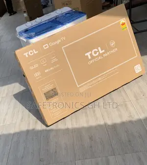 Newly Sealed 50 Inch Smart Satellite TCL Android Frameless 50s5k Tv